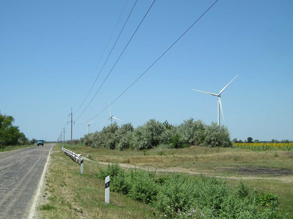 Вітроелектростанція в Херсонській області