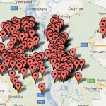 Карта пунктів прийому вторинної сировини Києва та інших міст України
